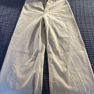 Zara High Rise Wide Leg Jeans